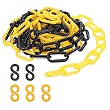 PATIKIL Plastic Chain Links, 10 Feet Safety