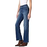 Angels Forever Young Womens Super High Rise Curvy Bootcut Jeans