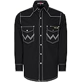 BOCOMAL FR Welding Shirts Heavyweight Stretch Canvas Snaps Down Reinforced Stitching Western Style Fire Resistant Jackets