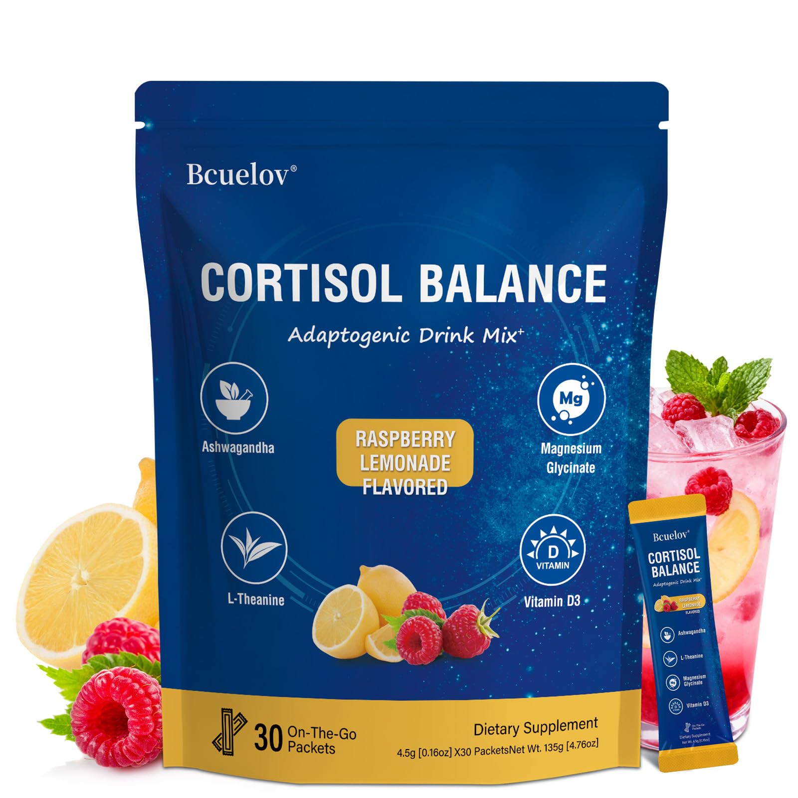 Cortisol Balance (Raspberry Lemonade)