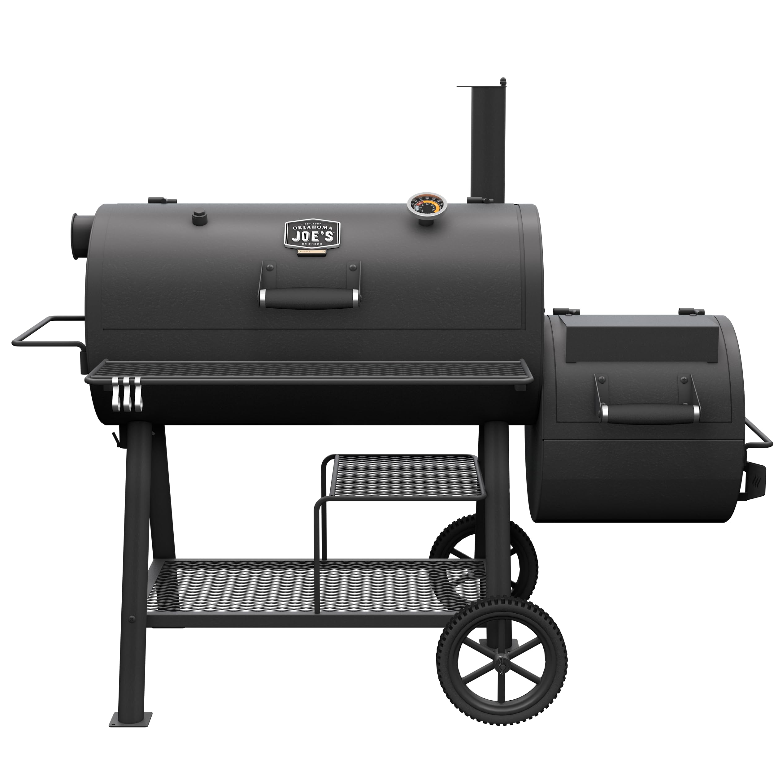 Photo 1 of ***I DON'T KNOW IF THERE ARE MISSING PIECES*** Oklahoma Joes Highland Offset Reverse Flow Smoker and Grill - 24203003