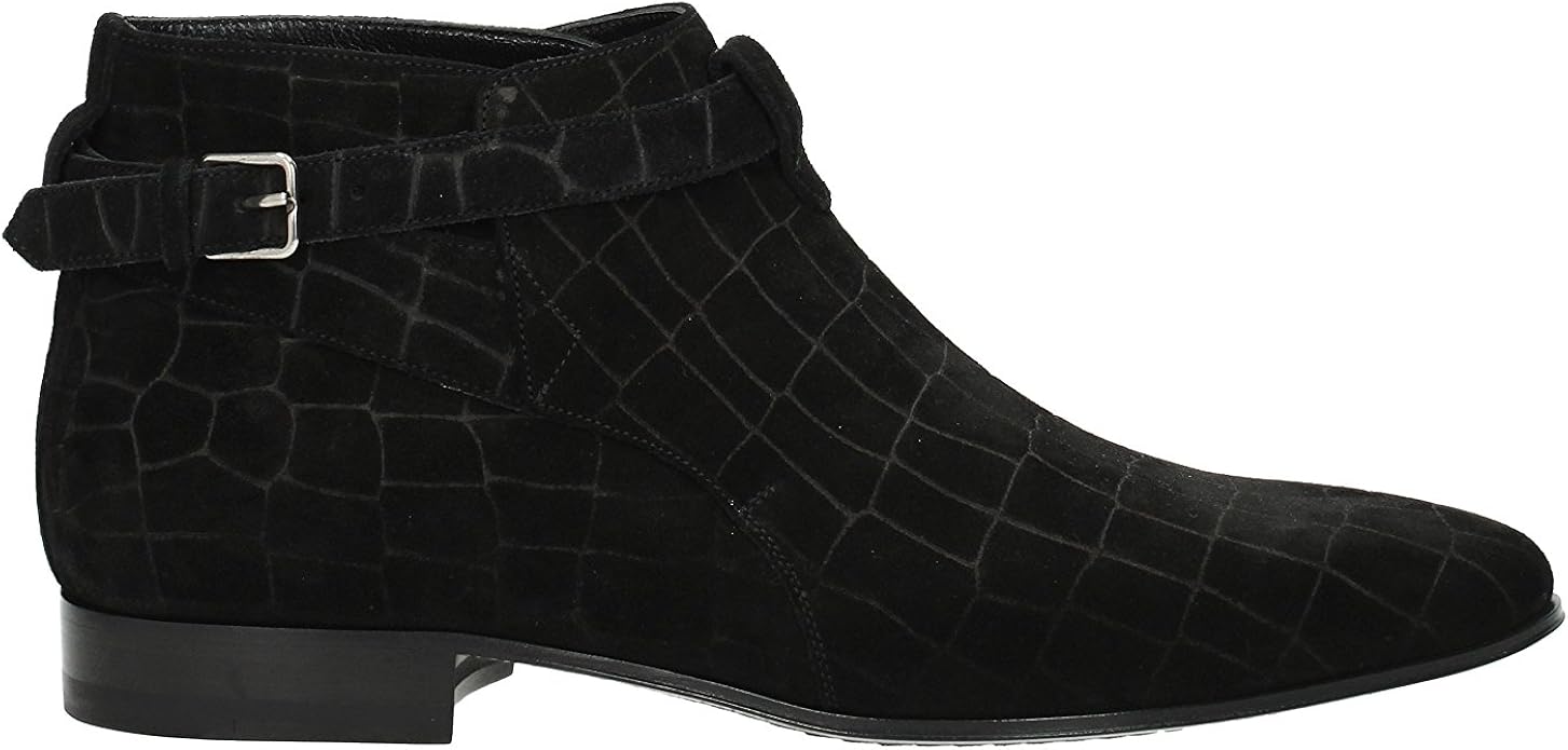 botines de gamuza hombre