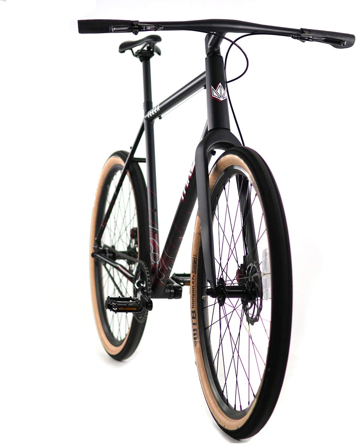 Throne Terra Gravel Urban Bicycle (Black)