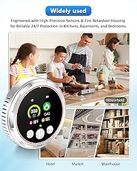 4in1 Natural Gas Detector & Carbon Monoxide