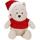 Lambs & Ivy Disney Winnie The Pooh Holiday Christmas Plush Stuffed Animal Toy