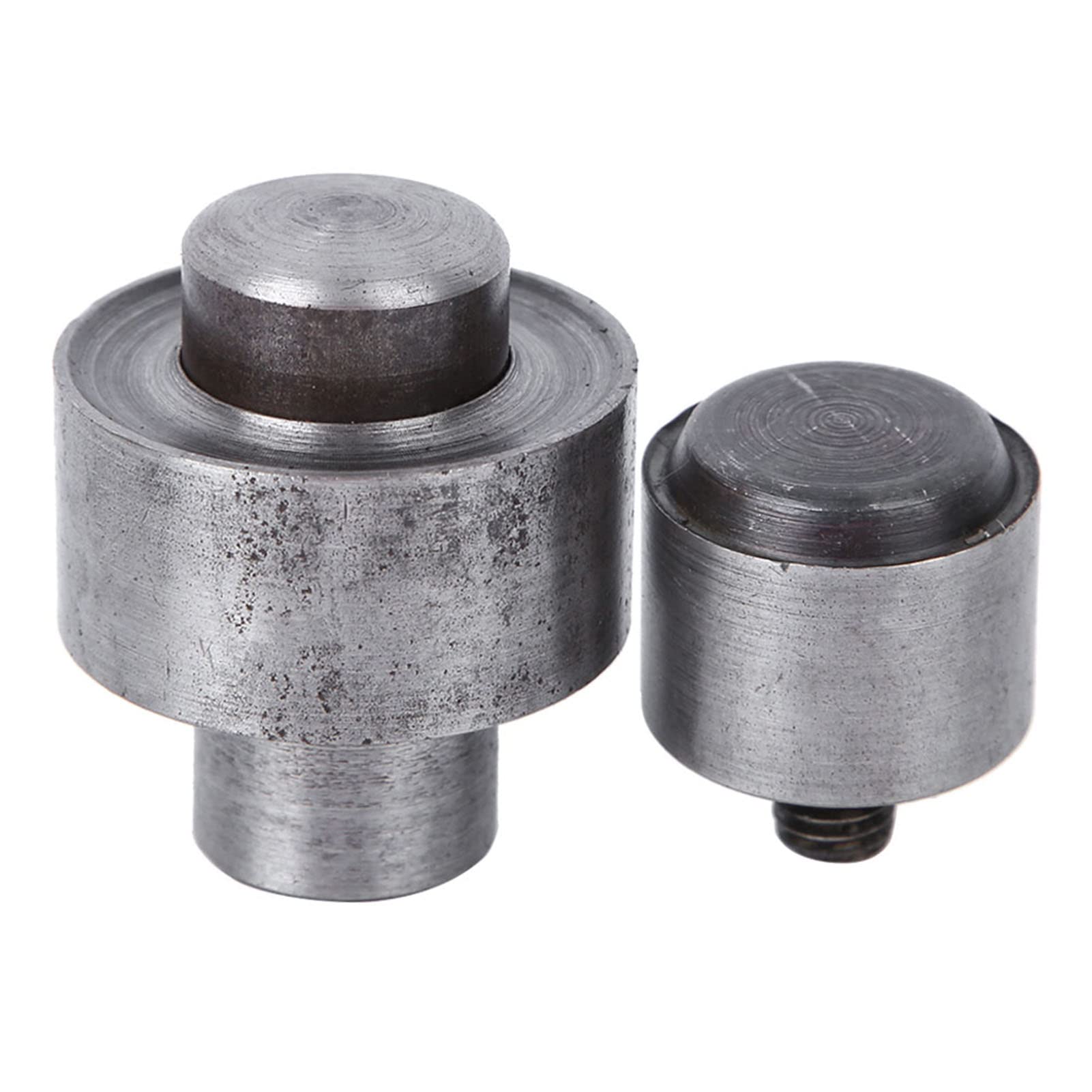 Jeanoko 2pcs Hand Press Setter Eyelet Puncher Grommet Die Mold for Manual Installation Tool Snap Press Machine(20mm)