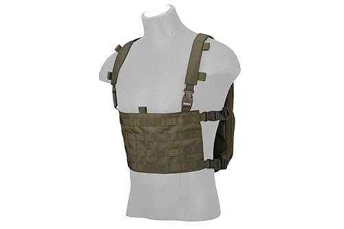 Lancer Tactical 1000D Nylon QD Chest Rig and Backpack Combo (OD