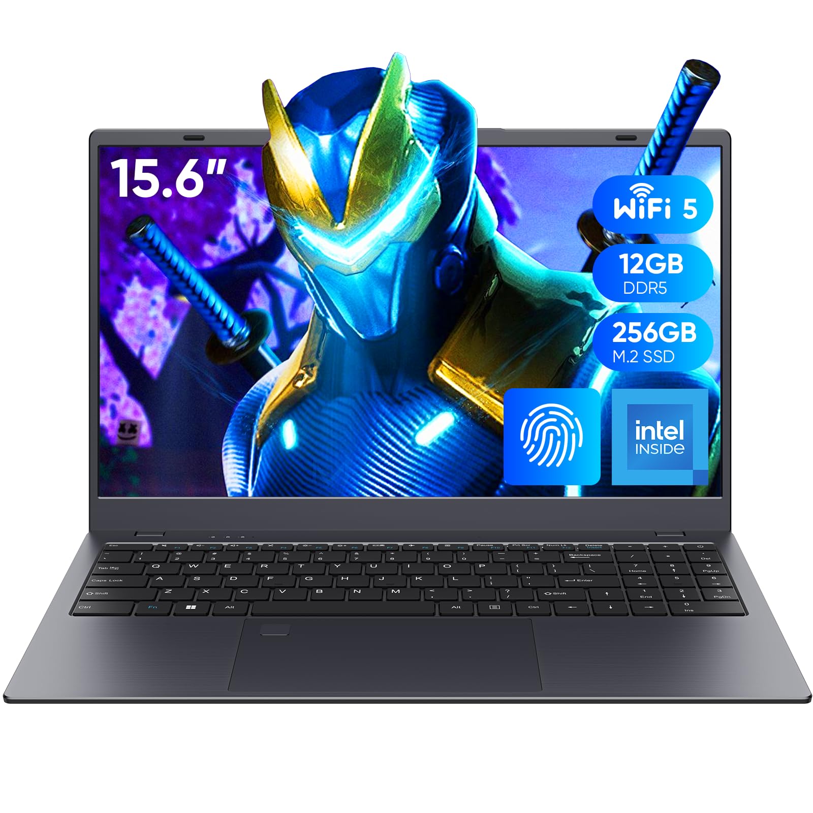 Photo 1 of " FOR PARTS ONLY" Coolby 15.6inch Laptop, 12GB RAM/256GB SSD, 1920x1080 IPS Display, Intel N95(Beats N5095) Quad Core Laptop Computer, Support Fingerprint, WiFi 5, BT