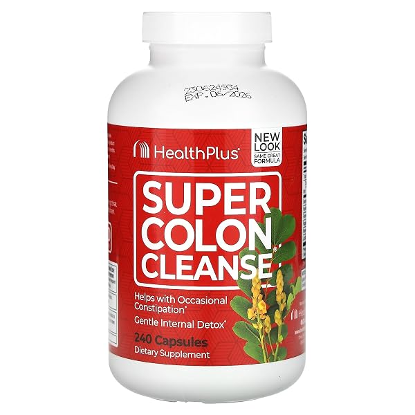 HEALTH PLUS INC SUPER COLON CLEANSE 530 MG...