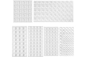 TNJPSEK 302 Pcs Bump Dots for Visually Impaired, Silicone Braille Stickers Low Vision Aids Multiple Sizes Shapes Raised Tactile Adhesive Dots for Blind Elderly Products
