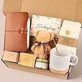 Get Well Soon Gift Baskets for Women, Thinking of You Self Care Gifts for Women Unique Gift Baskets Care Package, Happy Birthday Gifts for Her, Mom, Sister, Best Friend, Wife, Girlfriend, Coworker