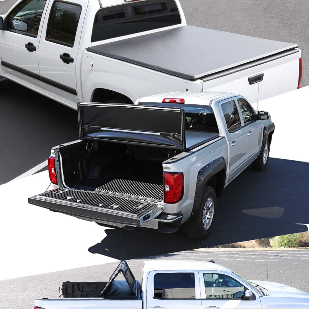 Tonneau Cover Soft Tri Fold For Ram 1500 2500 3500 Pickup Truck 6 5ft Short Bed Jasaangkut Co Id