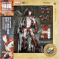 Amazon.com: Sci-Fi Revoltech 041 Iron Man Mark V Action Figure 