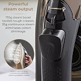 Tower Ceraglide 360 Cordless Steam Iron 2800W Black Gold T22022GLD view 5