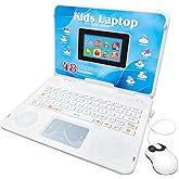 Kids Laptop, Color Screen Educational Laptop with 48 Learning Modes, Laptop for Kids Ages 5+
