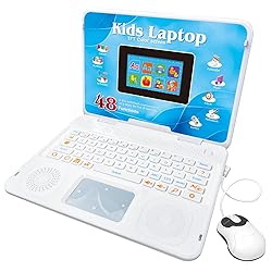 Kids Laptop, Color Screen Educational Laptop with