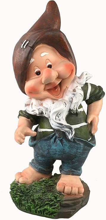 Gnomo Da Giardino Con Ombrellone Gmmn 7 Raccolta 7 Nani Altezza 35 Cm Amazon It Giardino E Giardinaggio