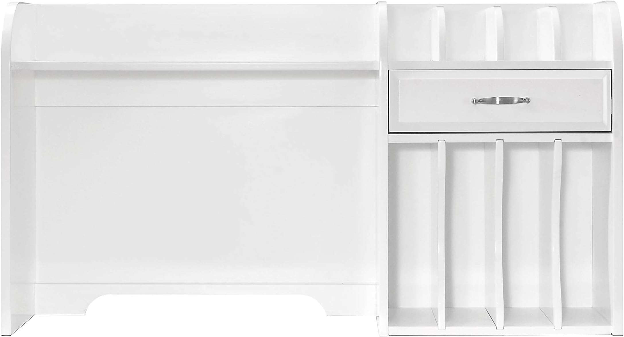 Lexicon Netto Desk Hutch, White