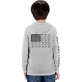 GOT Sports UPF 50+ Kids Fishing Hoodie Shirt - UV Sun Protection Long Sleeve T Shirts for Youth Boys Girls