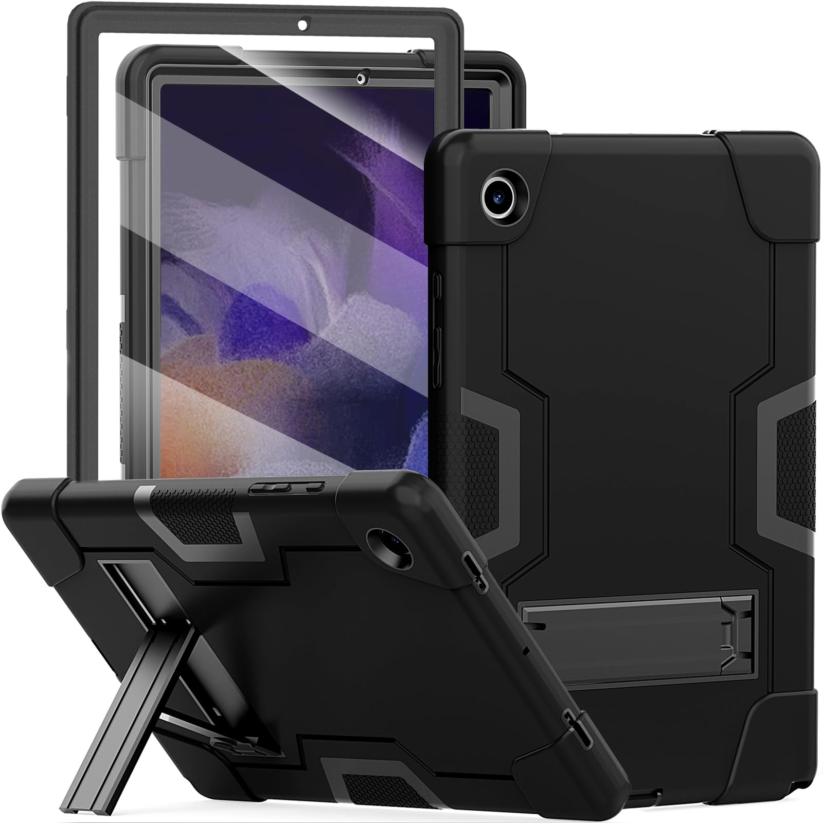 Photo 1 of WESOROL for Galaxy Tab A8 10.5 Case 2022 with Screen Protector,Case for Samsung Galaxy Tab A8 10.5 Case Hybrid Shockproof Protection Cover for Samsung A8 Tablet Case Built with Durable Kickstand