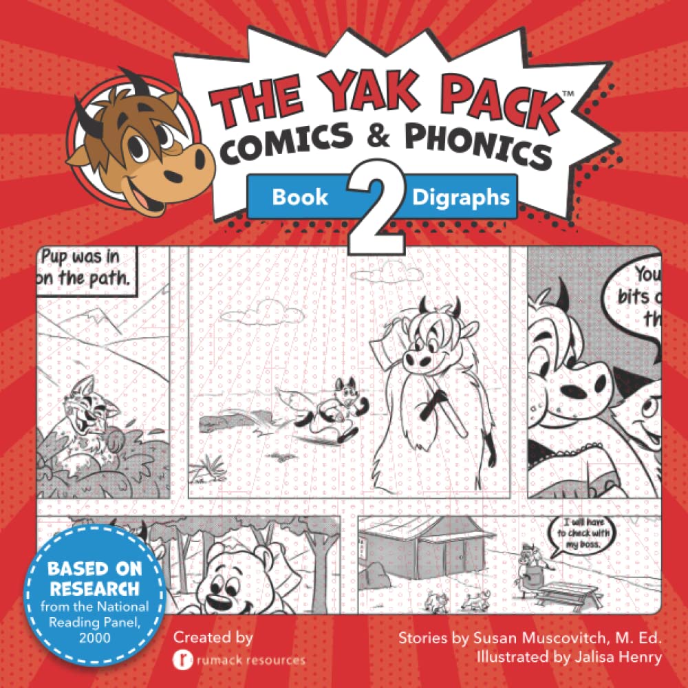 Mua The Yak Pack: Comics & Phonics: Book 2: Learn to read decodable ...