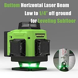 INSPIRITECH Laser Level 360 Self Leveling for