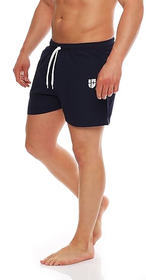 Gennadi Hoppe Herren Badeshorts kurz Badehose Strand Shorts Boardshorts