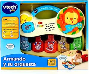 VTech- Armando y su Orquesta Piano Interactivo para Aprender los