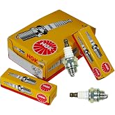 NGK Spark Plugs, 130-540-10, 10-pack | Replaces 7545 7547 7813 WS7F WSR5F WSR6F WSR6F/R10 852 CJ6Y 852-1 852EZ 858-1 RCJ6Y 852ECO. 20k-30k mileage rated.