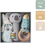 Nuby Animal Adventures Baby Gift Set 3-Piece Keepsake Box Included view 2