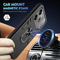 vbsyuwsa Compatible with Tecno Pova 6 Case,Built-in