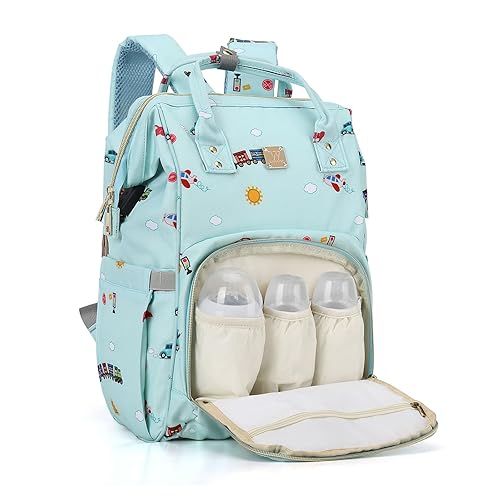 Diaper Bags Backpack Baby Bag for Mom Dad Baby Girls Boy, Cute