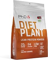 PhD Diet Plant Plant Based Vegan Protein Powder Salted Caramel 40 Servings view 1