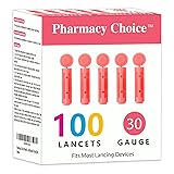 Pharmacy Choice Blood Lancets,Twist Top Lancets for