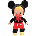 Cry Babies Disney 9" Plush Baby Doll Tiny Cuddles Inspired by Disney Mickey Mouse That Cry Real Tears for Kids Age 18 Months and Up