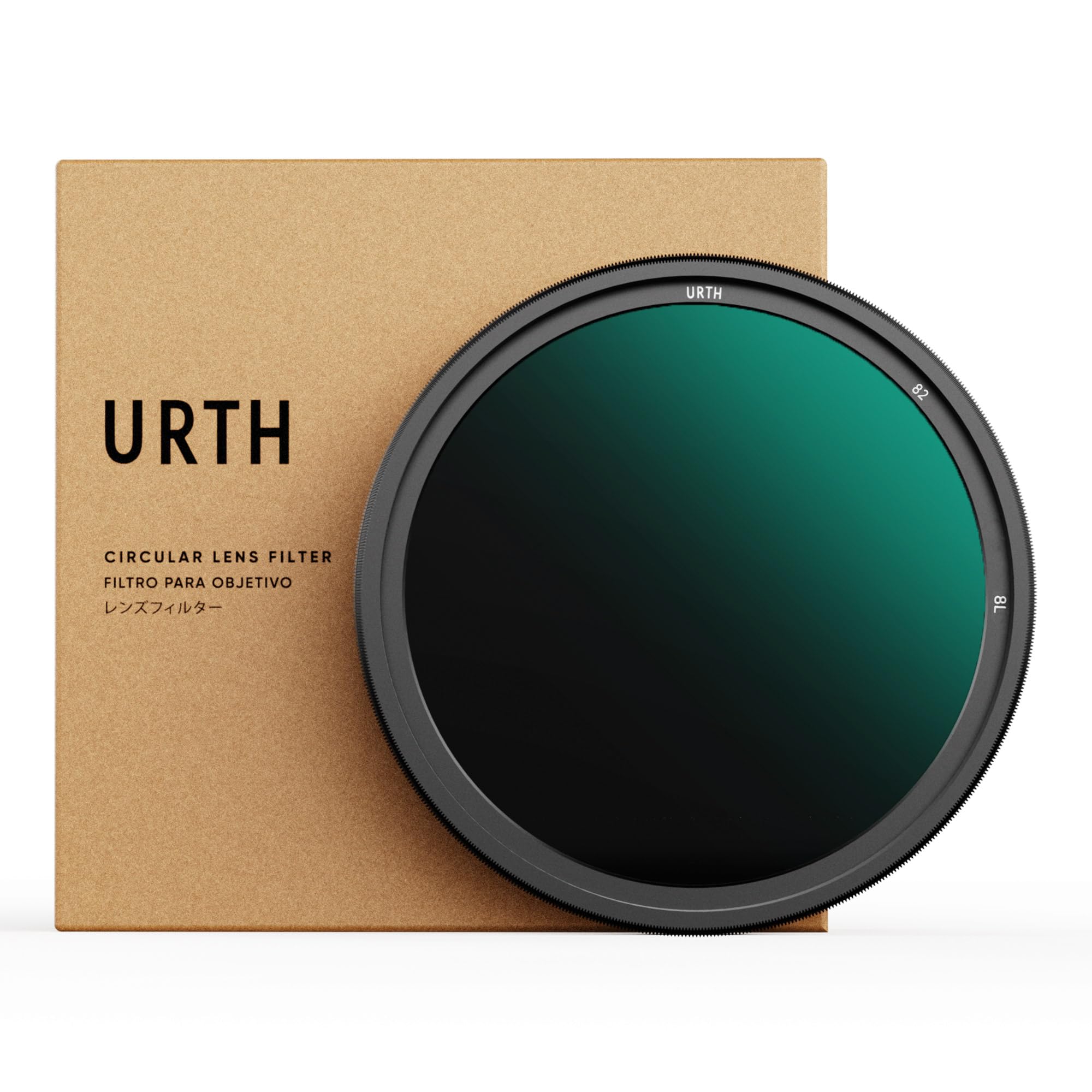 Urth 82mm ND2-400 Variable ND Lens Filter - 1-8.6 Stop Range, Ultra-Slim 20-Layer Nano-Coated Neutral Density Filter for Cameras
