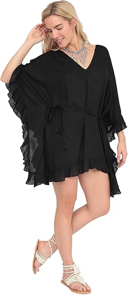 frilly kaftan