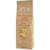 Rustichella d'Abruzzo Trofie Pasta - Authentic Italian Durum Wheat Semolina, Traditional Ligurian Shape, Soups &amp; Cold Dishes - 250g Bag - Classic Small, Perfect with Potatoes &amp; String Beans, 1 Pack