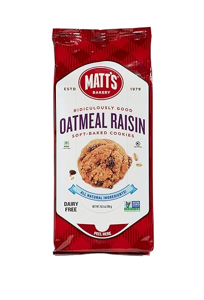 MATT’S BAKERY | OATMEAL RAISIN COOKIES | SOFT-BAKED,...