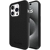 Pelican Protector Series - iPhone 15 Pro Case 6.1" [Compatible with MagSafe] Magnetic Phone Case with Anti-Scratch Tech [16ft MIL-Grade Drop Protection] Protective Cover for iPhone 15 Pro - Carbon