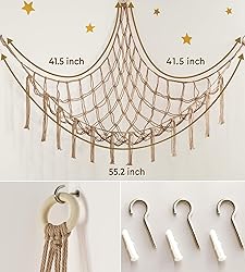 Stuffed Animal Storage Hammock or Net Corner