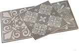 Tile Style Decals 48 Grey Victorian Moroccan Mosaic Style Tile Cover Stickers view 5