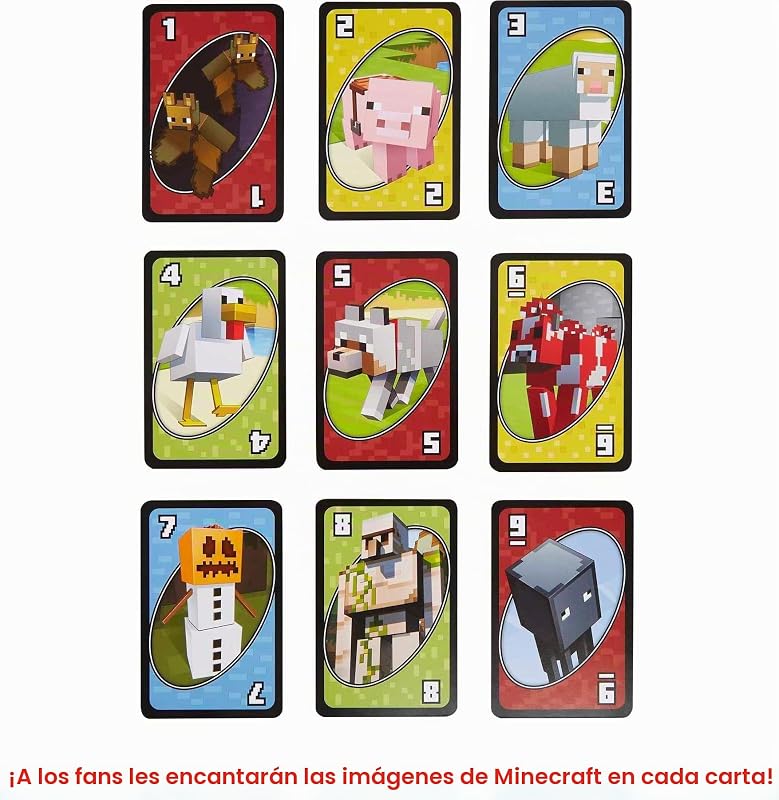 Jogo de Cartas UNO, Presentes para Rapazes, Raparigas e Noites de Jogos em Família, Tema de Videojogos Minecraft, Jogos de Viagem, Storage Tin, HJC88