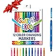 Ooly 12 Pack Switch-eroo Color Changing Markers, Dual Tip Markers for Kids, Double Ended Chisel Tip Markers, Color Change Markers for Art Supplies, Drawing and Stationery Sets