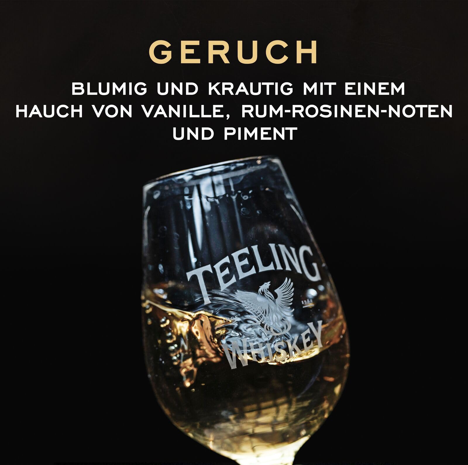 Teeling Small Batch Irish Whiskey, gereift in Ex-Bourbonfässern und abgerundet in mittelamerikanischen Rumfässern, 46% vol., 70cl / 700ml 5