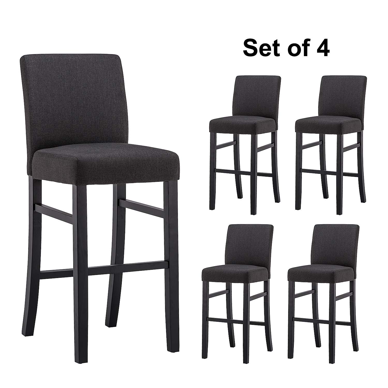 Best Kitchen Chair , Charcoal Grey