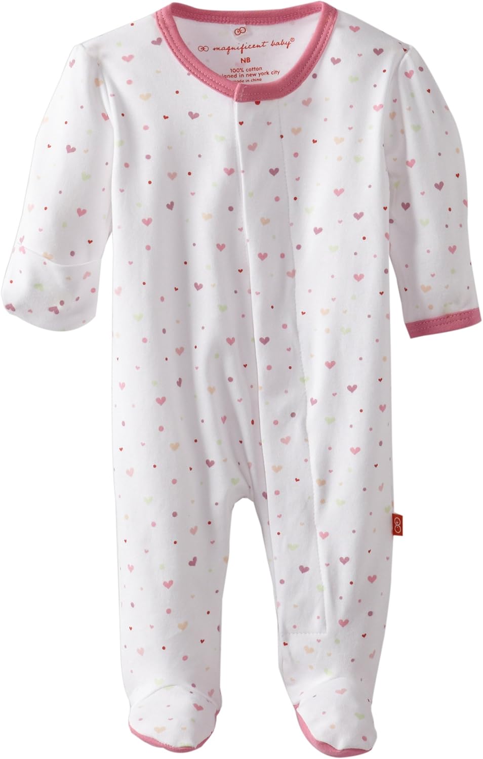 Magnificent Baby BabyGirls Newborn Footie Clothing Baby