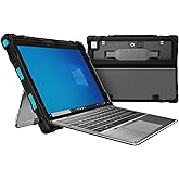Gumdrop DropTech Case for Dell Latitude 7200/7210 (2-in-1) w/o Smart Card | Drop-tested to 4 ft with camera slider, port covers &amp; built-in stylus holder for all-day school or work carry.