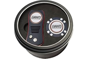 Team Golf NFL Gift Set Switchblade Divot Tool & Chip, Includes 2 Double-Sided Enamel Ball Markers, Patented Design, Less Damage to Greens, Switchblade Mechanism