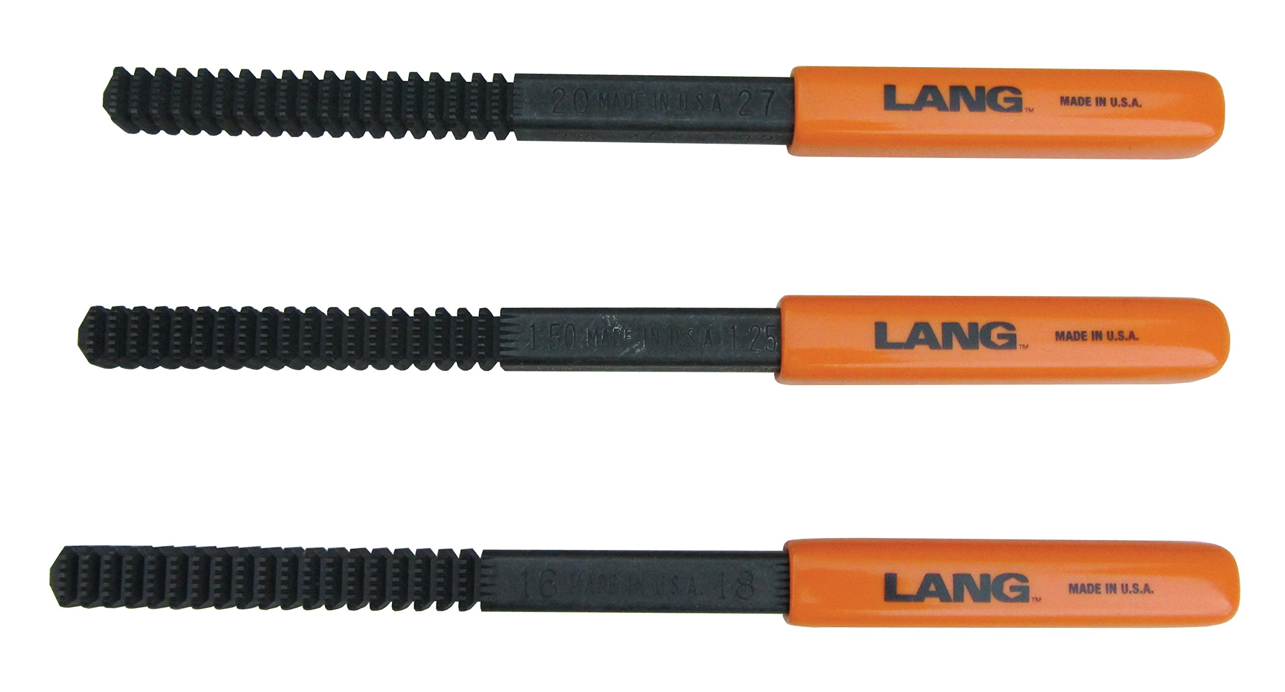 Lang Tools 2573 3Piece Thread Restorer File Set eBay
